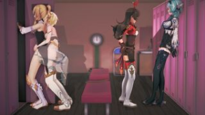 ?SuzumeisGood?2024.08 Lumine x Knights of Favonius Half-undressed - Genshin Impact animation on Crohasit